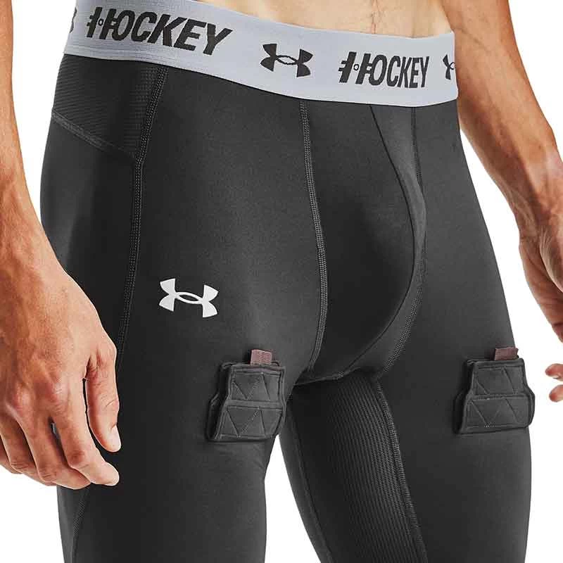 Under Armour UA Ice Hockey Compression Shorts With Cup - Senior - Image 4