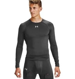 Under Armour UA Hockey Fitted Grippy Long Sleeve Shirt - Youth