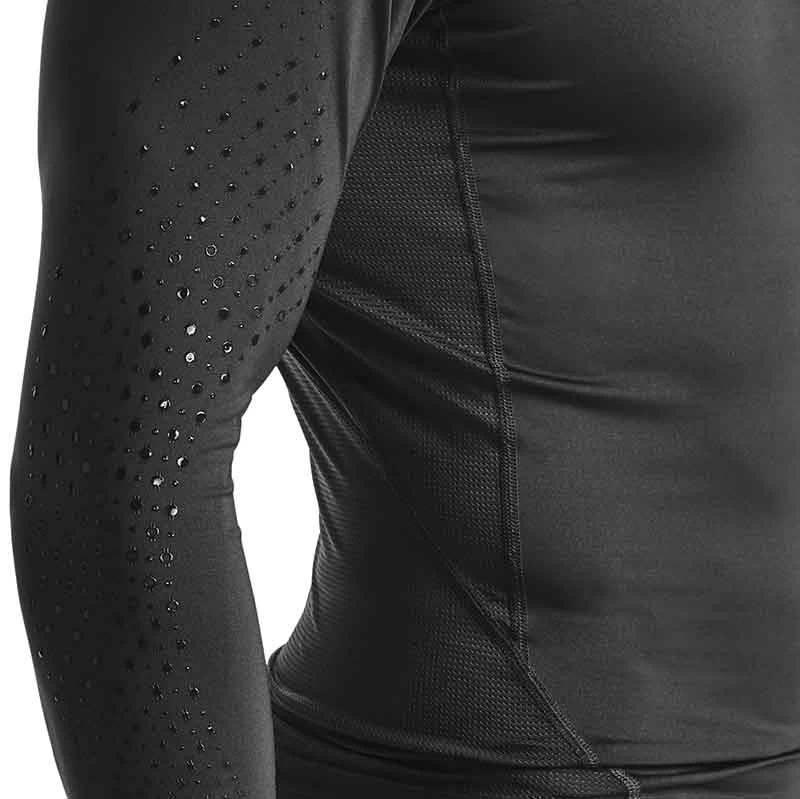 Under Armour UA Hockey Fitted Grippy Long Sleeve Shirt - Youth - Image 4