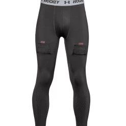 Under Armour UA Hockey Fitted Leggings With Cup - Youth