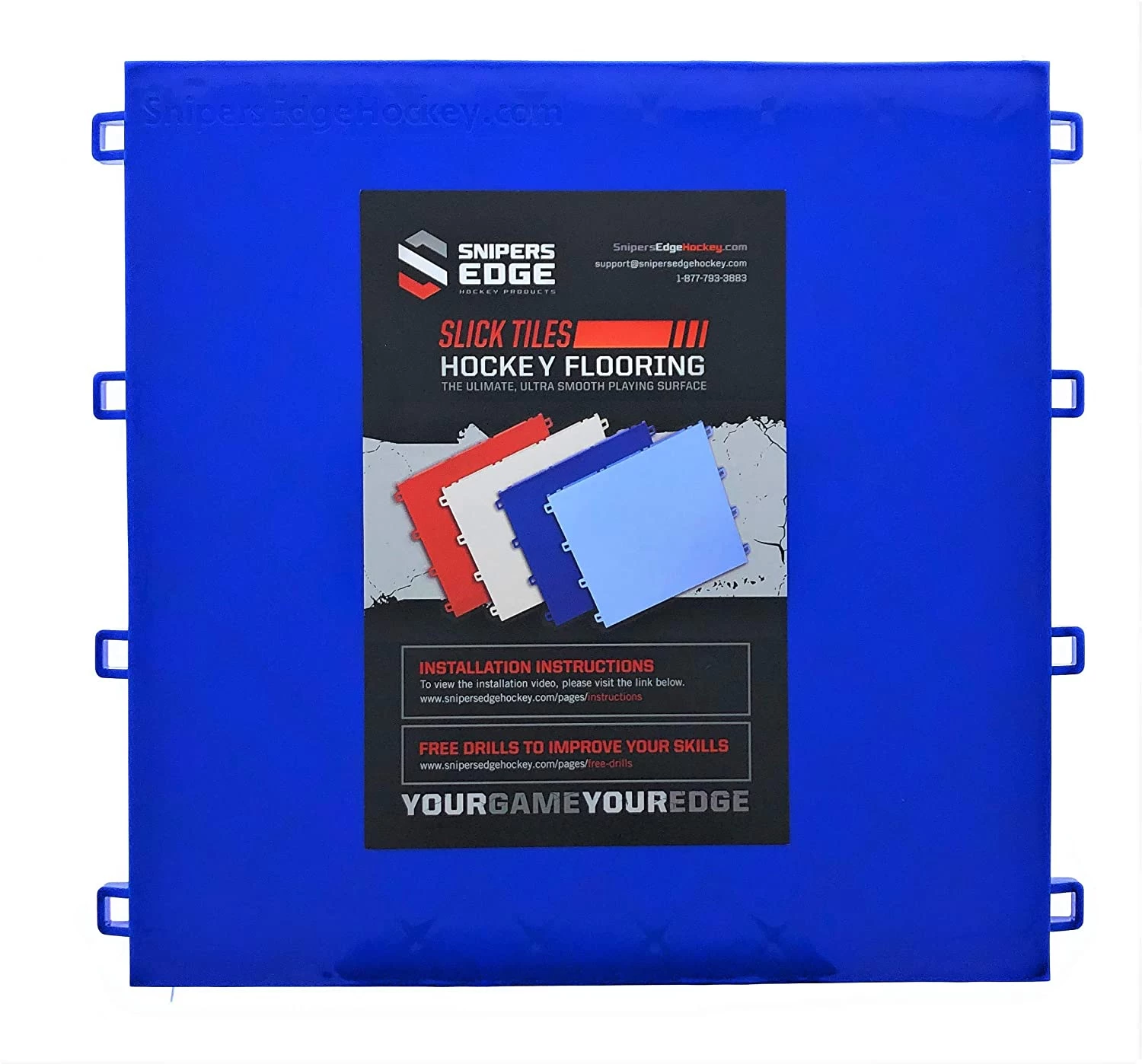 CCM Slick Blue Dryland Flooring Tiles - Image 2