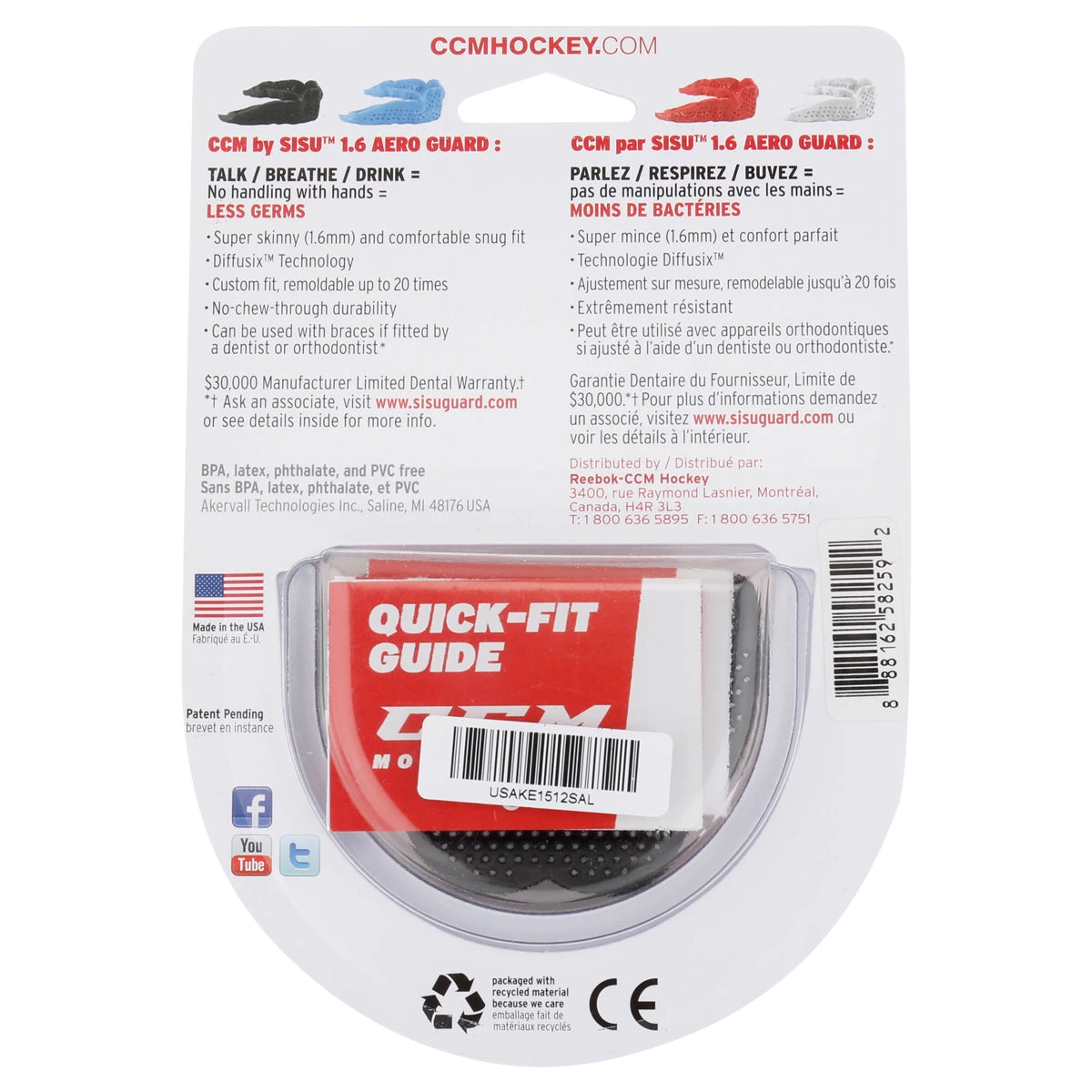 CCM Custom Mouthguard - Jr. - Image 3