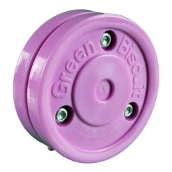 Green Biscuit Hockey Training Puck - Blush Pink