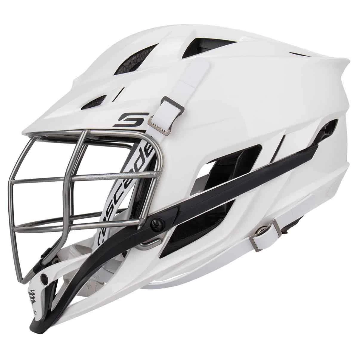 Cascade S Youth Chrome Lacrosse Helmet - One Size - Image 2