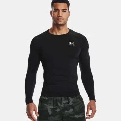 Under Armour HeatGear Armour Long Sleeve Baselayer Shirt - Senior