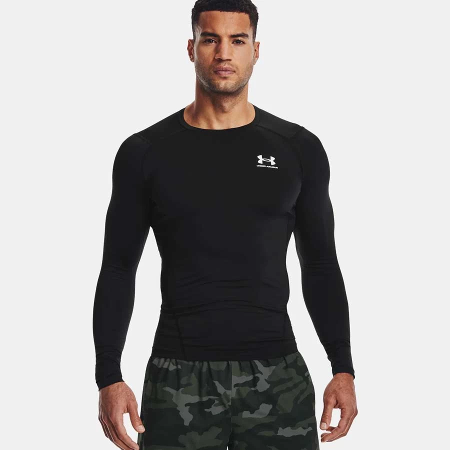Under Armour HeatGear Armour Long Sleeve Baselayer Shirt - Senior
