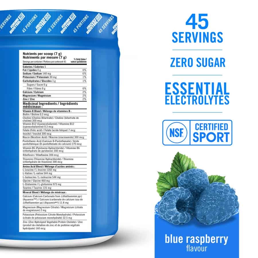 Biosteel High Performance Sports Mix - Blue Raspberry, 315g - Image 2