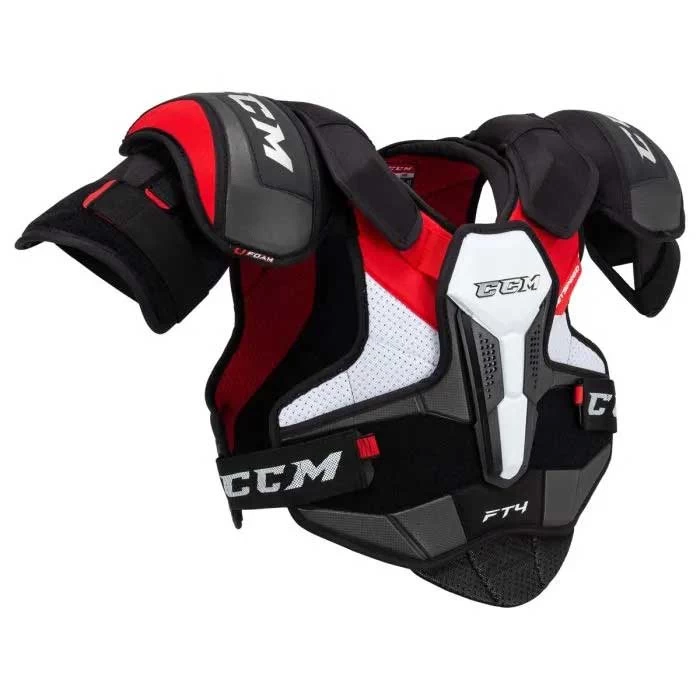 CCM Jetspeed FT4 Ice Hockey Shoulder Pads - Senior - Image 2