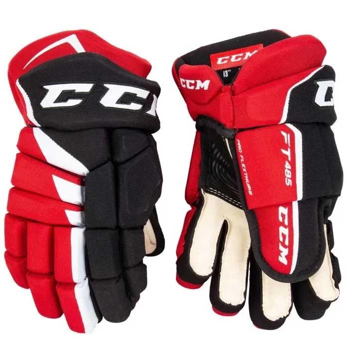 CCM Jetspeed FT485 Ice Hockey Gloves - Junior - Image 6