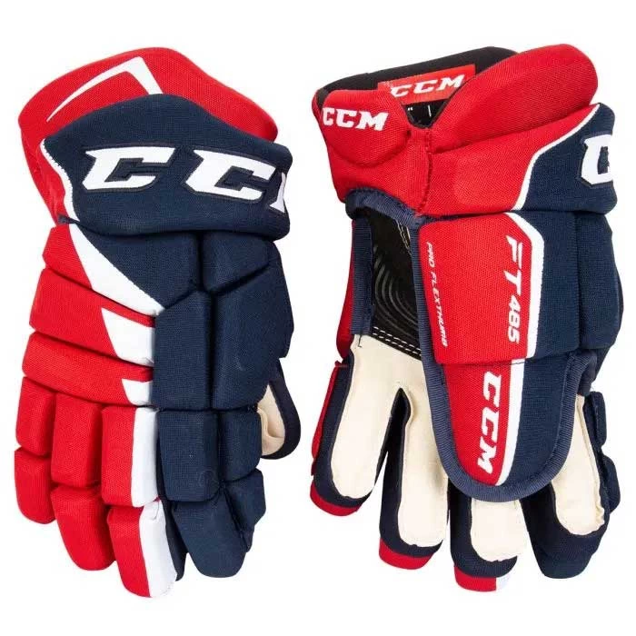 CCM Jetspeed FT485 Ice Hockey Gloves - Junior - Image 8