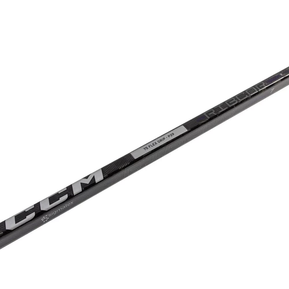 CCM RIBCOR Trigger 7 Grip Ice Hockey Stick - Intermediate - Image 3