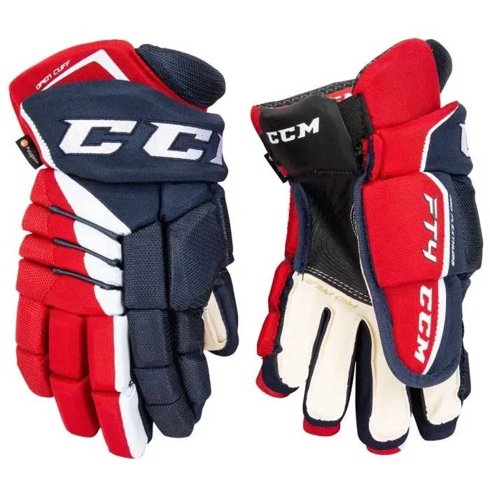 CCM S21 Jetspeed FT4 Ice Hockey Gloves - Junior - Image 7