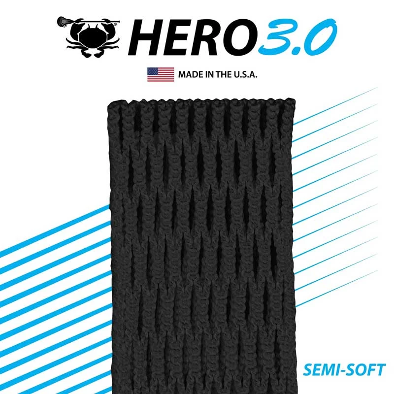 East Coast Dyes Hero 3.0 Semi-Soft Lacrosse Mesh - Image 3