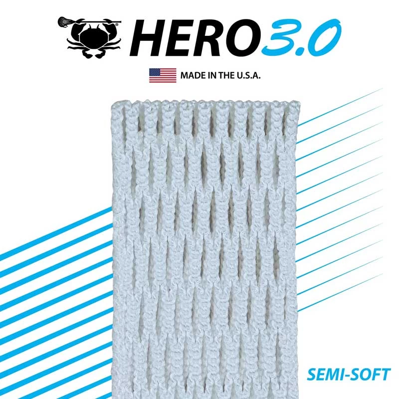 East Coast Dyes Hero 3.0 Semi-Soft Lacrosse Mesh - Image 4