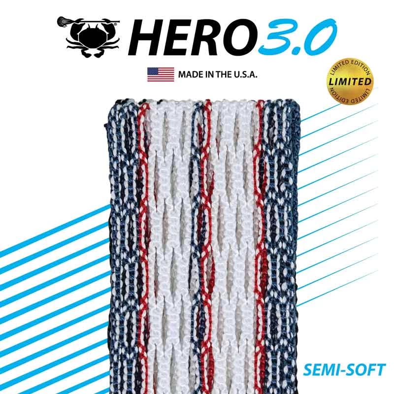 East Coast Dyes Hero 3.0 Semi-Soft Lacrosse Mesh - Image 5