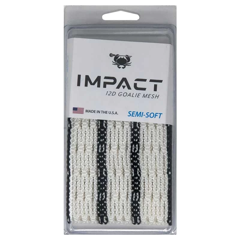 ECD Lacrosse Impact 12D Goalie Mesh - Semi-Soft - Image 2