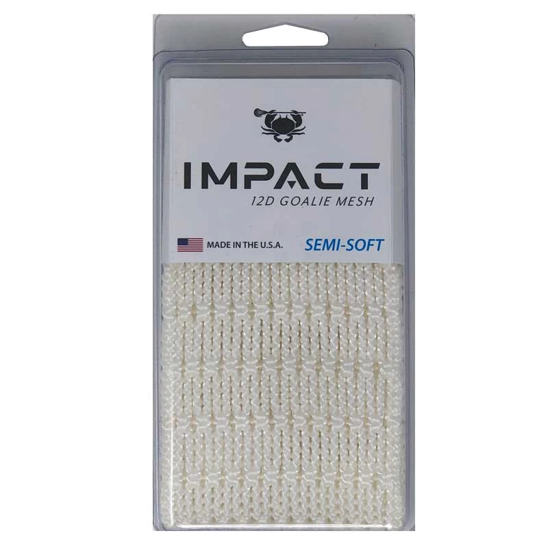ECD Lacrosse Impact 12D Goalie Mesh - Semi-Soft - Image 3