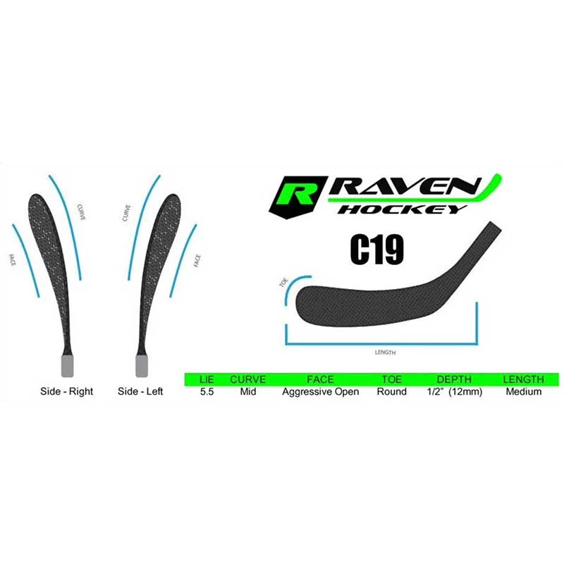 Raven EDGE 50 Flex Hockey Stick - Yth. - Image 5