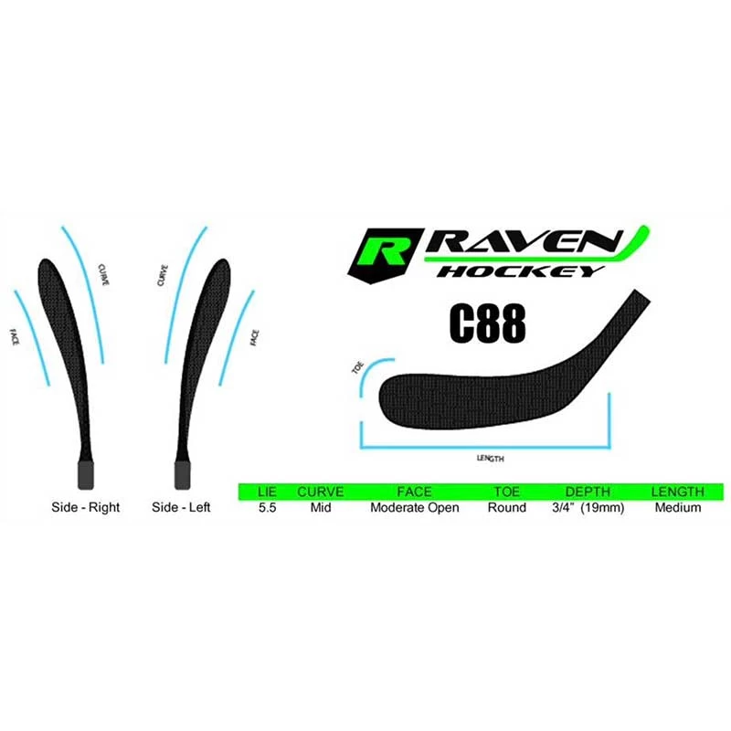 Raven EDGE 50 Flex Hockey Stick - Yth. - Image 6