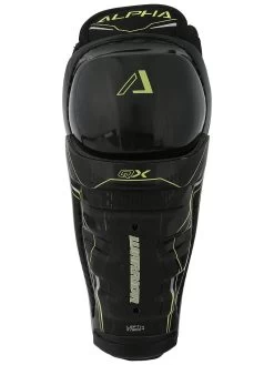 Warrior Alpha QX Hockey Shin Guards - Yth.