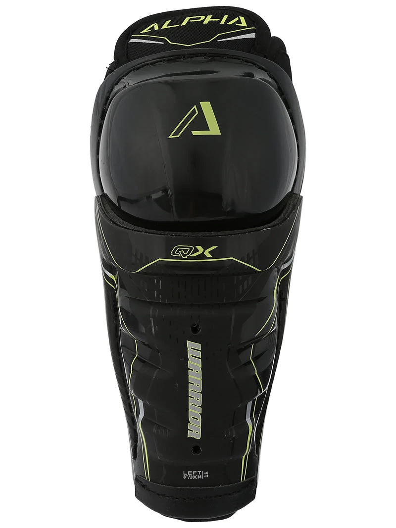 Warrior Alpha QX Hockey Shin Guards - Yth.
