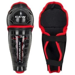 CCM Jetspeed FT350 Ice Hockey Shin Guards - Youth