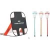 True Laxyard Backyard Lacrosse Kit (3 Short Sticks, 1 Ball, 1 Mini Goal)