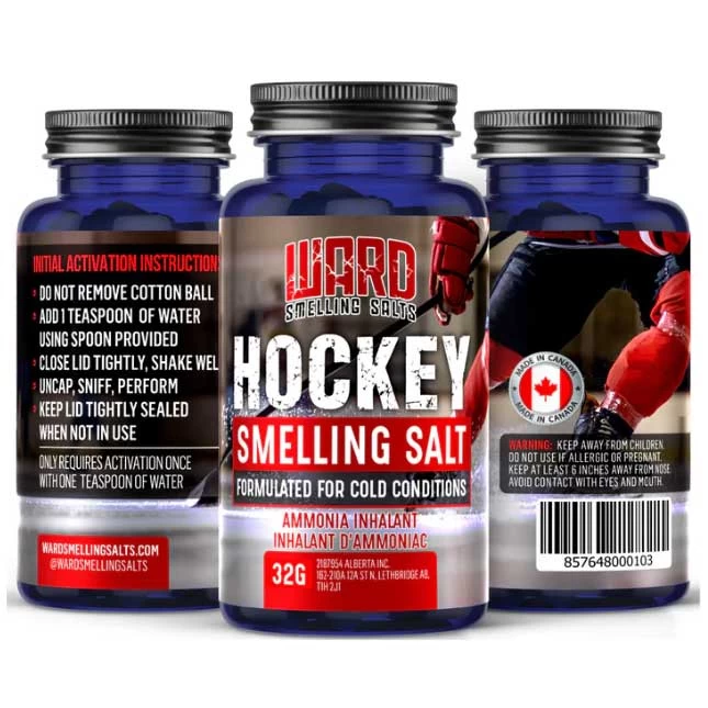 Ward Hockey Smelling Salts - Formulated For Cold Conditions - Image 2