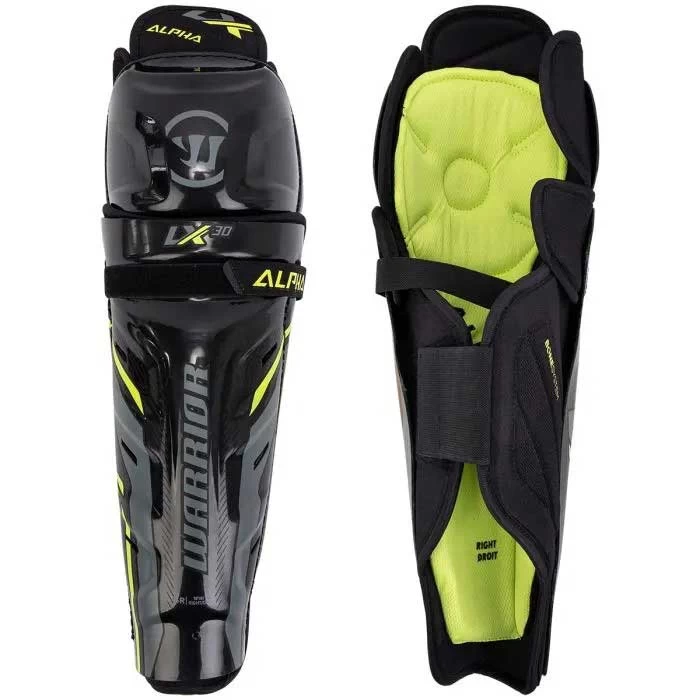Warrior Alpha LX 30 Ice Hockey Shin Guards - Junior
