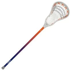 Warrior Burn Junior Complete Lacrosse Stick - Multi-Color